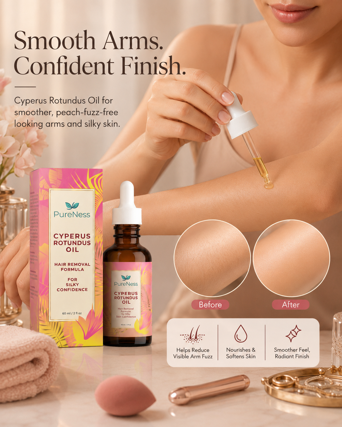 PureNess Smoothing Soothing Skin Oil